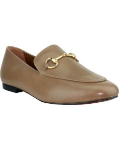 Carrano Loida Smooth Leather Loafer - Desert