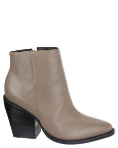 Carrano Stella Leather Boot - Charcoal