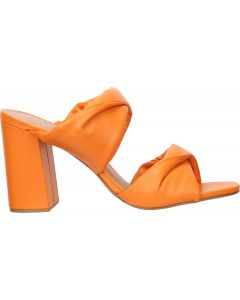 Carrano Quinn Leather Sandal- Orange