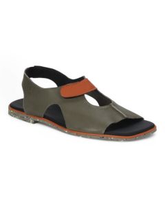 Bruno Menegatti Ipadma Sandal Leather - Olive