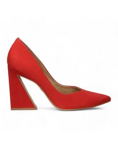 Carrano Ella Nubuck Dress Pump - Red