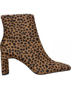 Carrano Abigail Fur/Leather Dress Boot - Cheetah