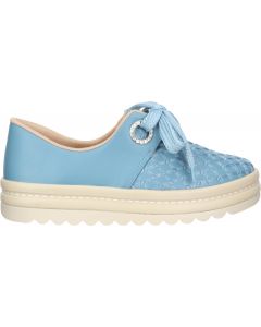 Love Rio Maple Lace up Sneakers - Blue
