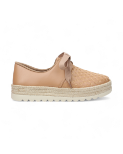Love Rio Maple Lace up Sneakers - Camel
