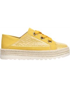 Love Rio Sequins Sneakers - Yellow