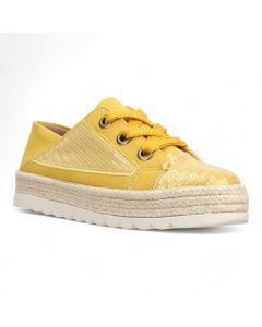 Love Rio Maisie Sequins Sneakers - Yellow