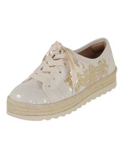 Love Rio Sequins Sneakers Blush