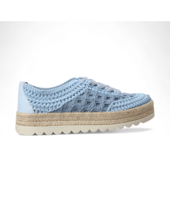Love Rio Harmony Crochet Sneakers - Blue