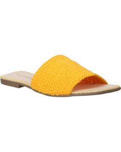 Summer Breeze Slide Crochet Sandal-Orange