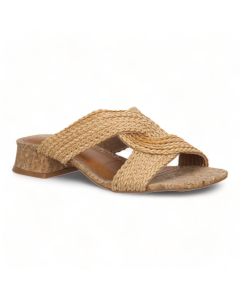 Bruno Menegatti Verina Sandals Straw/Cork - Natural