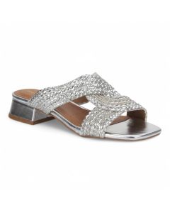 Bruno Menegatti Verina Slide Sandal - Silver