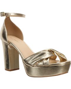 Bruno Menegatti Julie Dress Leather Sandal- Gold