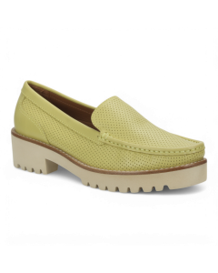 Bruno Menegatti Carrera Leather Loafer - Lemon