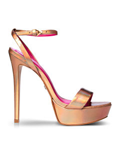 Carrano Nancy High Heel Dress Platform Sandal-Gold